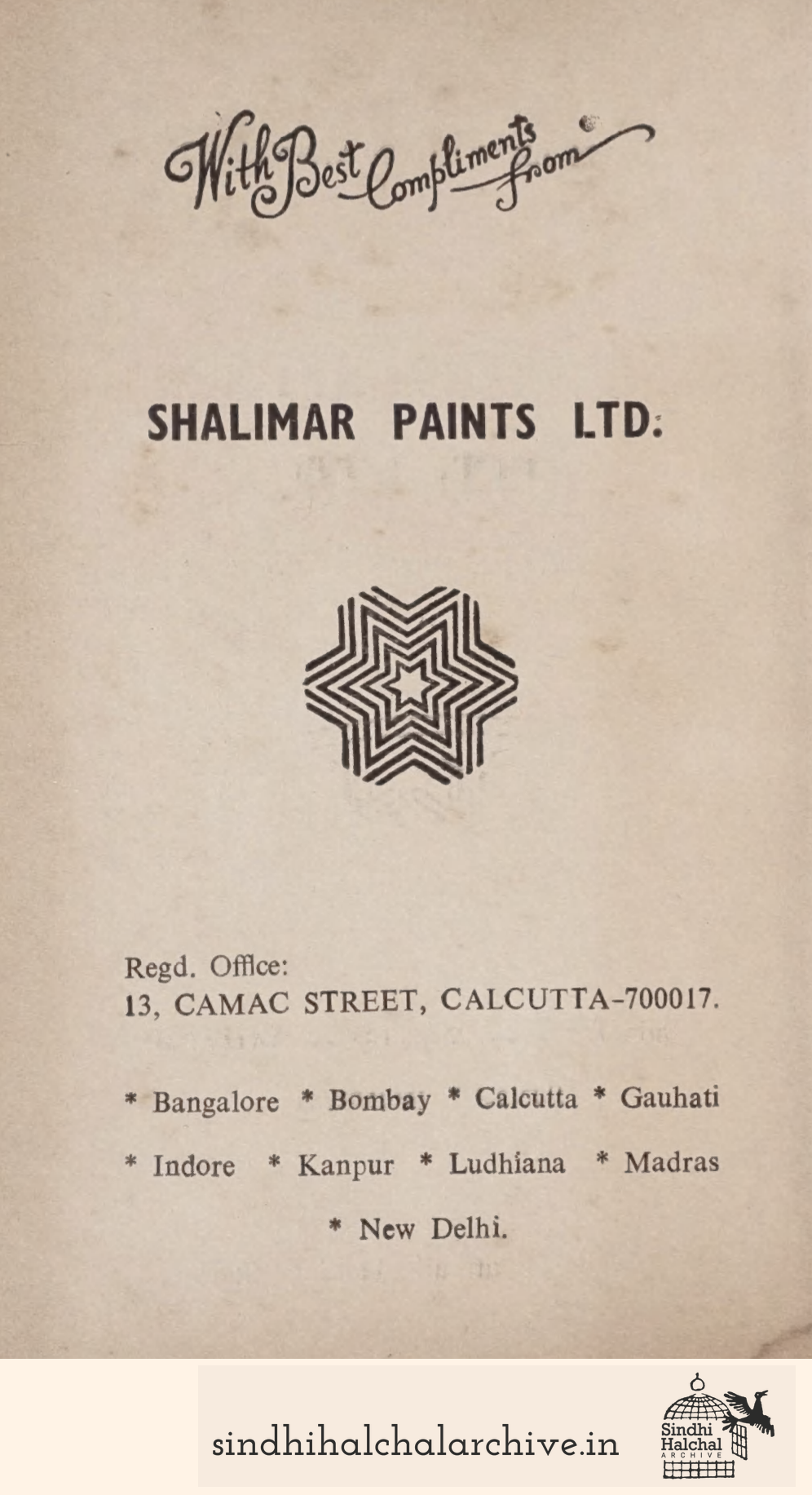 Image of AD Shalimar Paints Ltd
